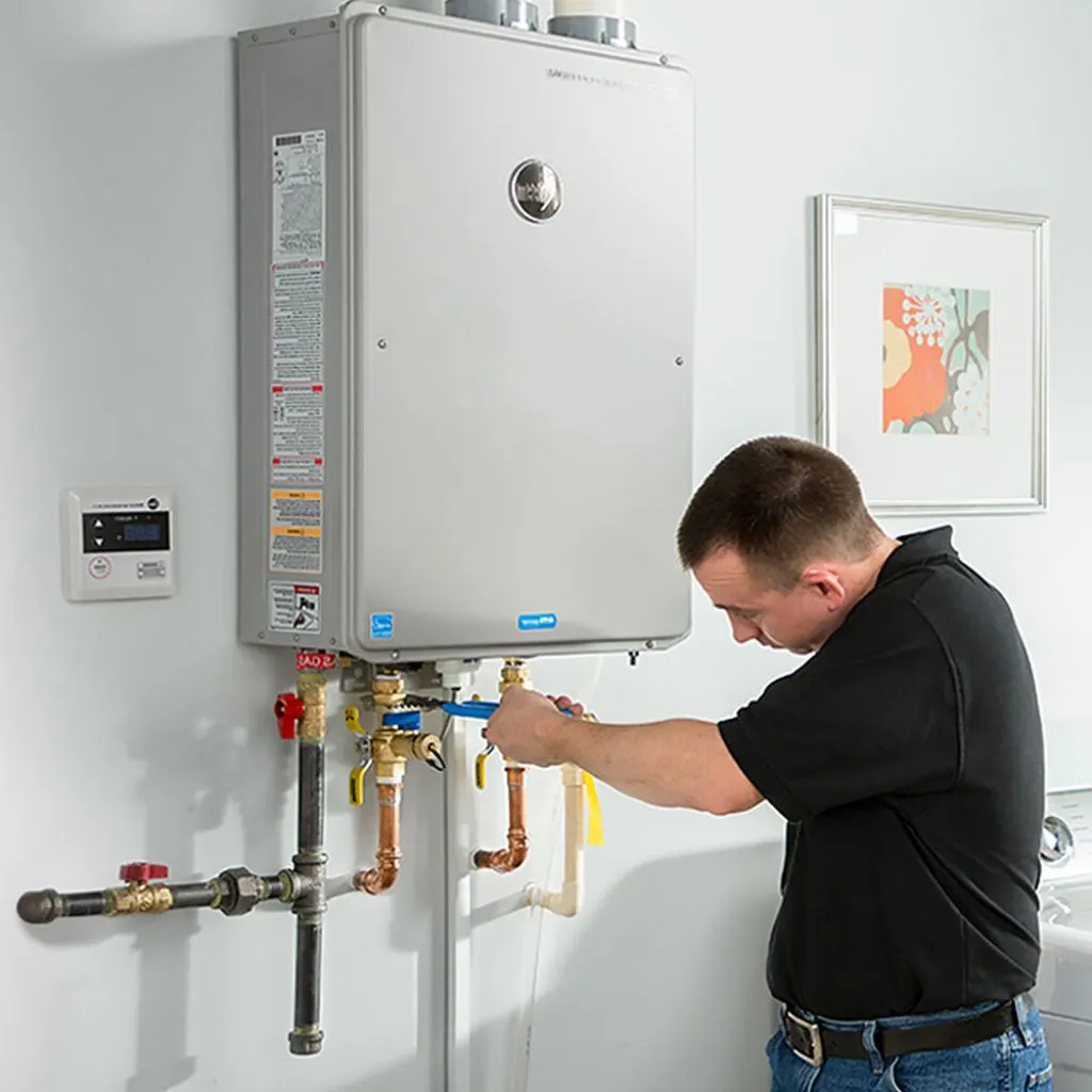 tankless water heater repair in Coweta, OK